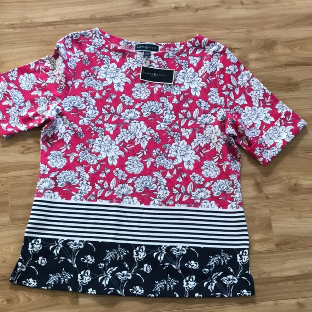 Karen Scott petite tunic